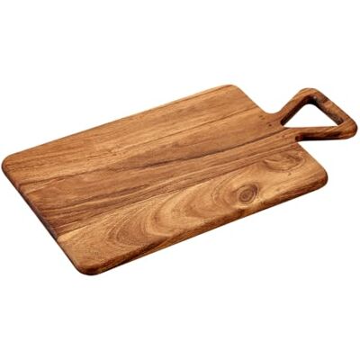 Kesper Snijplank, materiaal: acaciahout, afmetingen: 42 x 23 x 1,5 cm, kleur: bruin 29130 Kesper Snijplank, materiaal: acaciahout, afmetingen: 42 x 23 x 1,5 cm, kleur: bruin 29130