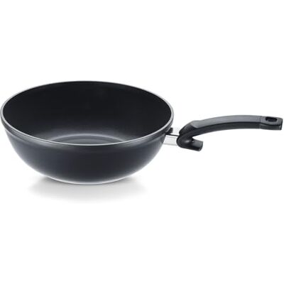 Fissler Ceratal Wok zwart 30 cm Fissler Ceratal Wok zwart 30 cm