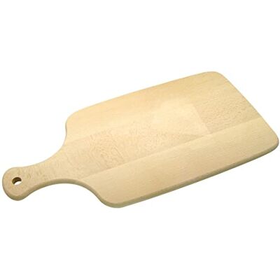 Fackelmann Touch, beukenhouten keukenplank, serveerplank (kleur: bruin), hoeveelheid: 1 stuk Fackelmann Touch, beukenhouten keukenplank, serveerplank (kleur: bruin), hoeveelheid: 1 stuk