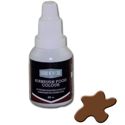 Brand New Cake BrandNewCake® Voedingskleurstof Airbrush Bruin 20 ml Eetbare kleurstof voor taartdecoratie en gebak Brand New Cake BrandNewCake® Voedingskleurstof Airbrush Bruin 20 ml Eetbare kleurstof voor taartdecoratie en gebak