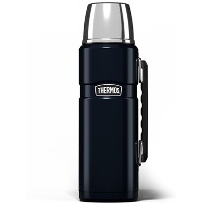 Thermos 183267 Stainless King Flask, Midnight Blue, 1.2 L Thermos 183267 Stainless King Flask, Midnight Blue, 1.2 L