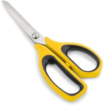 Arcos Serie Prochef keukenschaar, lemmet van roestvrij staal 215 mm, handvat van polypropyleen, kleur zwart en geel Arcos Serie Prochef keukenschaar, lemmet van roestvrij staal 215 mm, handvat van polypropyleen, kleur zwart en geel