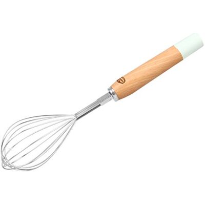Dr. Oetker 4619 Retro garde met houten handvat, 26,5 cm, roestvrij staal, zilver/bruin, 27 x 5 x 1 cm Dr. Oetker 4619 Retro garde met houten handvat, 26,5 cm, roestvrij staal, zilver/bruin, 27 x 5 x 1 cm