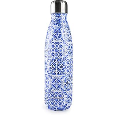 IBILI Aveiro thermosfles, 350 ml, roestvrij staal 18/10, dubbelwandig, herbruikbaar IBILI Aveiro thermosfles, 350 ml, roestvrij staal 18/10, dubbelwandig, herbruikbaar