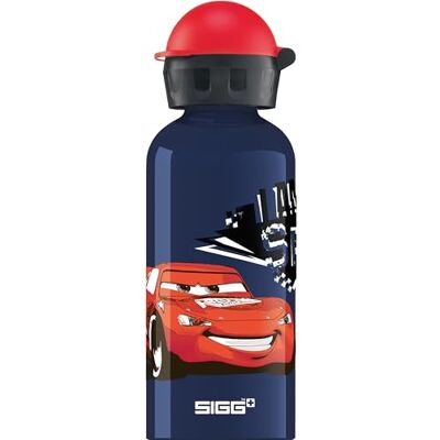 Sigg Disney drinkfles voor kinderen (0,4 liter), kleine fles zonder BPA en oplosmiddelen met veiligheidsdop, zeer stevige aluminium fles Sigg Disney drinkfles voor kinderen (0,4 liter), kleine fles zonder BPA en oplosmiddelen met veiligheidsdop, zeer stevige aluminium fles