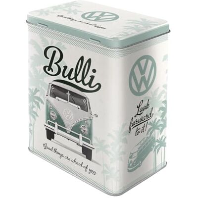 ART Retro voorraaddoos L, 3 liter, VW Good things cadeau-idee voor Volkswagen bus, officieel gelicentieerd product (OLP), grote metalen koffiecontainer, vintage design ART Retro voorraaddoos L, 3 liter, VW Good things cadeau-idee voor Volkswagen bus, officieel gelicentieerd product (OLP), grote metalen koffiecontainer, vintage design