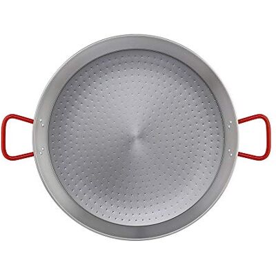 Metaltex Paella-pan van gepolijst staal, 20 porties, 60 cm Metaltex Paella-pan van gepolijst staal, 20 porties, 60 cm