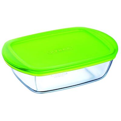 Pyrex 4936460 Cook&store Rechthoekige Glazen Ovenschaal Met Deksel 23x15 Cm Pyrex 4936460 Cook&store Rechthoekige Glazen Ovenschaal Met Deksel 23x15 Cm
