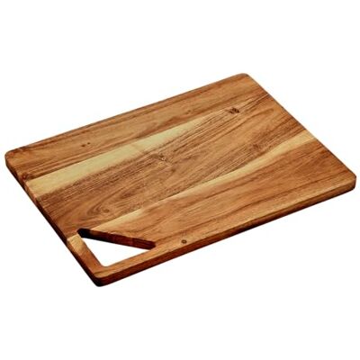 Kesper Snijplank, materiaal: acaciahout, afmetingen: 35,5 x 25,5 x 1,5 cm, kleur: bruin 29141 Kesper Snijplank, materiaal: acaciahout, afmetingen: 35,5 x 25,5 x 1,5 cm, kleur: bruin 29141