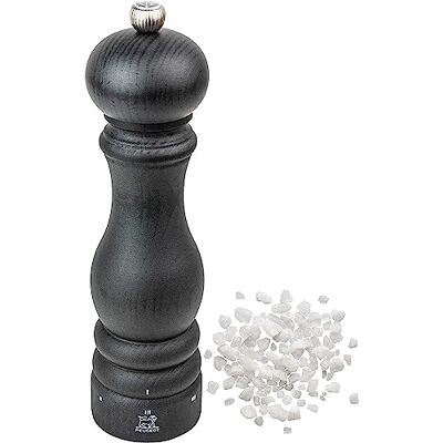 Peugeot Zoutmolen Paris u'Select 22 cm – 6 maalinstellingen – innovatief zoutijs, zirlion-mechanisme – van PEFC gelabeld hout – gemaakt in Frankrijk – kleur: grafiet Peugeot Zoutmolen Paris u'Select 22 cm – 6 maalinstellingen – innovatief zoutijs, zirlion-mechanisme – van PEFC gelabeld hout – gemaakt in Frankrijk – kleur: grafiet