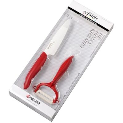 Kyocera Starter Set RD mes, keramiek, rood, 22,4 x 2,7 x 1,7 cm FK110CP10NRD Kyocera Starter Set RD mes, keramiek, rood, 22,4 x 2,7 x 1,7 cm FK110CP10NRD
