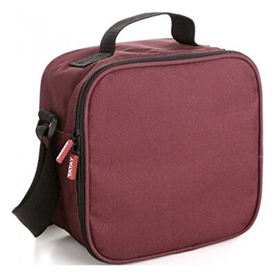 TATAY Urban Food Kit, Stof, Rood/Bordeaux, 22.5 x 10 x 22 cm TATAY Urban Food Kit, Stof, Rood/Bordeaux, 22.5 x 10 x 22 cm