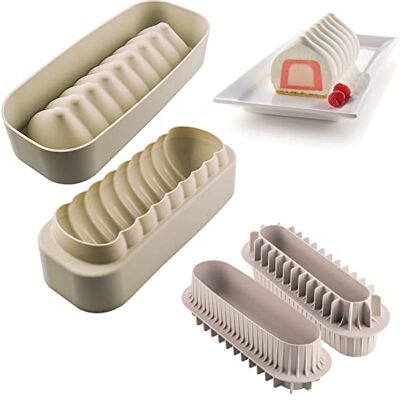 silikomart Set met gat en meringue siliconen vorm silikomart Set met gat en meringue siliconen vorm