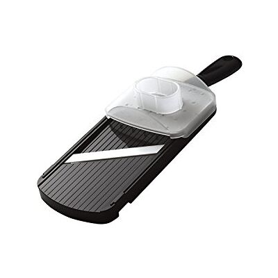 Kyocera CSN202BK Verstelbare zwarte groenteschaaf met vingerbescherming en hoogwaardig keramisch lemmet extra scherp en duurzaam Kyocera CSN202BK Verstelbare zwarte groenteschaaf met vingerbescherming en hoogwaardig keramisch lemmet extra scherp en duurzaam