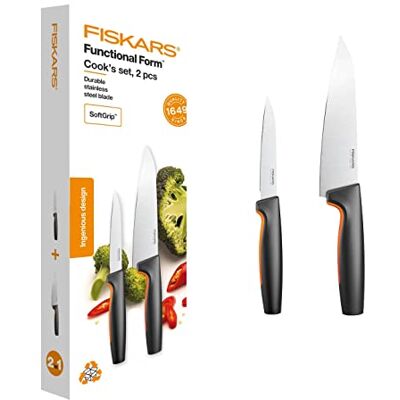 Fiskars Keukenmessenset, 2-delig, functionele vorm Fiskars Keukenmessenset, 2-delig, functionele vorm