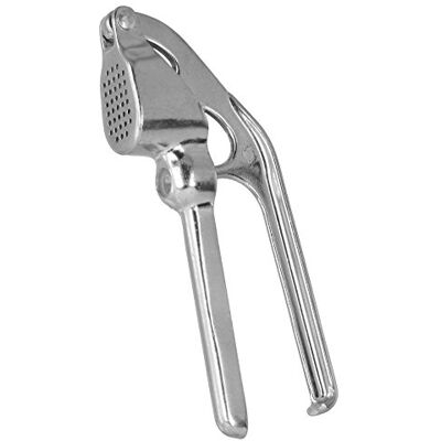 Metaltex Bezoek de Store 2-in-1 aluminium knoflookpers/ontpitter Metaltex Bezoek de Store 2-in-1 aluminium knoflookpers/ontpitter