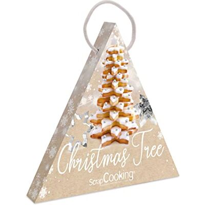 ScrapCooking 3953 Kerstboomset, roestvrij staal, 22,5 x 22 x 3 cm ScrapCooking 3953 Kerstboomset, roestvrij staal, 22,5 x 22 x 3 cm