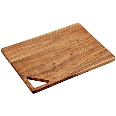 Kesper Snijplank, acaciahout, afmetingen: 40 x 30 x 1,5 cm, kleur: bruin 29142 Kesper Snijplank, acaciahout, afmetingen: 40 x 30 x 1,5 cm, kleur: bruin 29142