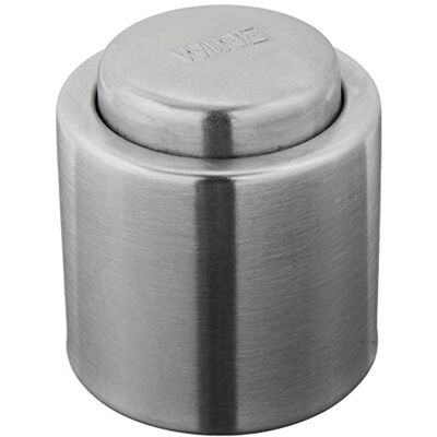 Cilio 300871 wijnkurk, roestvrij staal, zilverkleurig, 6 x 5 x 5 cm Cilio 300871 wijnkurk, roestvrij staal, zilverkleurig, 6 x 5 x 5 cm