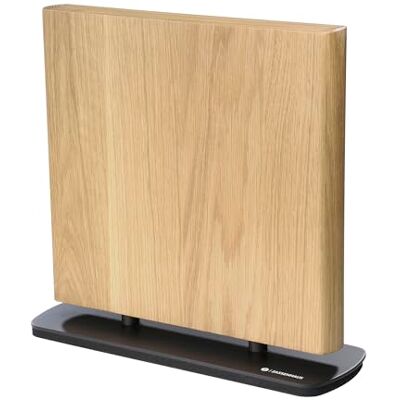 Zassenhaus LOFT Magnetisch messenblok voor 10 messen, magnetische houten messenhouder, aan beide zijden bruikbaar, voor vleesmessen, hakmolen enz. 28 × 9 × 26,5 cm, hout Zassenhaus LOFT Magnetisch messenblok voor 10 messen, magnetische houten messenhouder, aan beide zijden bruikbaar, voor vleesmessen, hakmolen enz. 28 × 9 × 26,5 cm, hout