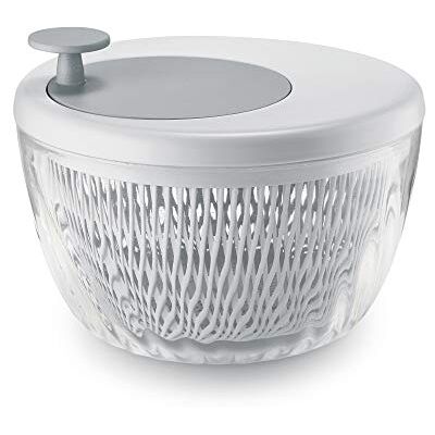 Guzzini Kitchen Active Design, SPIN&STORE, slacentrifuge met deksel wit, Ø 26 x h19 cm 17090011 Guzzini Kitchen Active Design, SPIN&STORE, slacentrifuge met deksel wit, Ø 26 x h19 cm 17090011