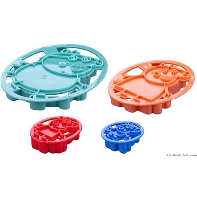 Dr. Oetker Dr Oetker 2955 stempels en uitsteekvormen voor kinderen, gebak, stempel, bakgerei, kunststof, groen, rood, oranje, blauw, 16 x 12,5 cm, 13 x 10 cm, 7,5 x 6 cm, 6 x 5,5 x 2 cm Dr. Oetker Dr Oetker 2955 stempels en uitsteekvormen voor kinderen, gebak, stempel, bakgerei, kunststof, groen, rood, oranje, blauw, 16 x 12,5 cm, 13 x 10 cm, 7,5 x 6 cm, 6 x 5,5 x 2 cm