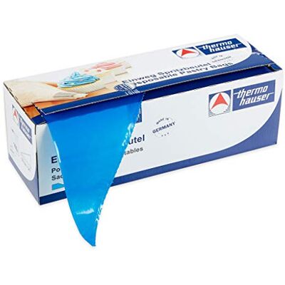 Thermohauser 100 wegwerpspuitzakken (PE-kunststof), maximale hechting, blauw, 53 x 27,5 x 0,0075 cm Thermohauser 100 wegwerpspuitzakken (PE-kunststof), maximale hechting, blauw, 53 x 27,5 x 0,0075 cm