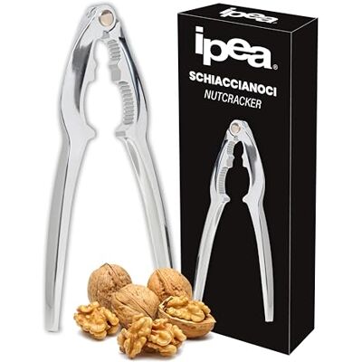 IPEA Klassieke notenkraker van aluminium, kleine lichte notenpuree voor noten, hazelnoten, amandelen, gedroogd fruit, multifunctioneel voor de keuken, ook ideaal voor schaaldieren IPEA Klassieke notenkraker van aluminium, kleine lichte notenpuree voor noten, hazelnoten, amandelen, gedroogd fruit, multifunctioneel voor de keuken, ook ideaal voor schaaldieren