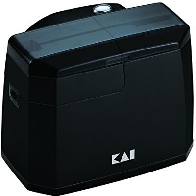 Kai Elektrische slijper AP-118S 15° hoek met keramische slijper, antislipvoeten, afmetingen 13,8 x 11,1 x 10,5 cm, inclusief polijsteenheid, extreem scherpe messenslijper Kai Elektrische slijper AP-118S 15° hoek met keramische slijper, antislipvoeten, afmetingen 13,8 x 11,1 x 10,5 cm, inclusief polijsteenheid, extreem scherpe messenslijper
