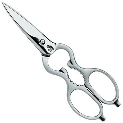 ZWILLING Multifunctionele schaar, Totale lengte: 20 cm, Bladen: 9 cm, Roestvrij staal, Synthetisch Handvat, Zilver, Twin L-serie ZWILLING Multifunctionele schaar, Totale lengte: 20 cm, Bladen: 9 cm, Roestvrij staal, Synthetisch Handvat, Zilver, Twin L-serie