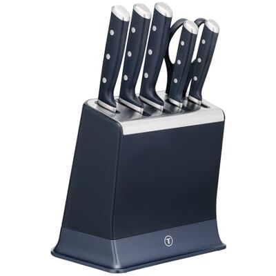 Tefal EverSharp messenblok met geïntegreerde slijpers, 6-delig Tefal EverSharp messenblok met geïntegreerde slijpers, 6-delig