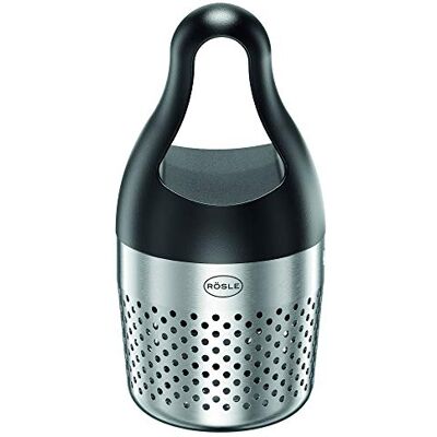 RÖSLE Aromatisch ei Thee- en kruidentheezeef van roestvrij staal 18/10 met handvat voor het sudderen van kruiden en specerijen vaatwasmachinebestendig RÖSLE Aromatisch ei Thee- en kruidentheezeef van roestvrij staal 18/10 met handvat voor het sudderen van kruiden en specerijen vaatwasmachinebestendig