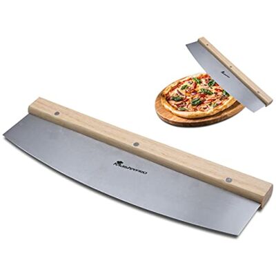 MasterPRO Foodies Professioneel pizzames met roestvrijstalen lemmet, 35 x 10 x 2 cm MasterPRO Foodies Professioneel pizzames met roestvrijstalen lemmet, 35 x 10 x 2 cm