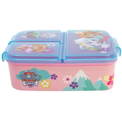 Stor Paw Patrol Skye Everest, sandwichbox voor kinderen met 3 vakken, lunchbox voor snackhouder, versierde lunchbox Stor Paw Patrol Skye Everest, sandwichbox voor kinderen met 3 vakken, lunchbox voor snackhouder, versierde lunchbox