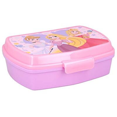 Stor Disney Prinsessen broodtrommel voor kinderen, 1333 ml, rechthoekige lunchbox van BPA-vrij kunststof, voor school en uitstapjes Stor Disney Prinsessen broodtrommel voor kinderen, 1333 ml, rechthoekige lunchbox van BPA-vrij kunststof, voor school en uitstapjes