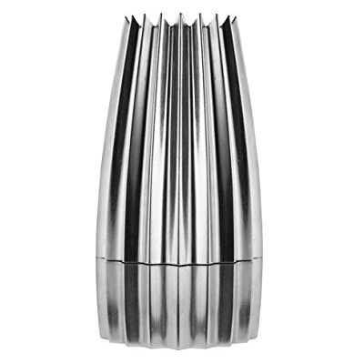 Alessi Grind WAL03 Zoutmolen, peper en specerijen, design, gegoten aluminium, gepolijst, zilver Alessi Grind WAL03 Zoutmolen, peper en specerijen, design, gegoten aluminium, gepolijst, zilver