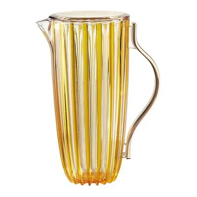 Guzzini Rolkraagkan, deksel 123800151 transparant, geel, 1,75 l, gerecycled kunststof Guzzini Rolkraagkan, deksel 123800151 transparant, geel, 1,75 l, gerecycled kunststof