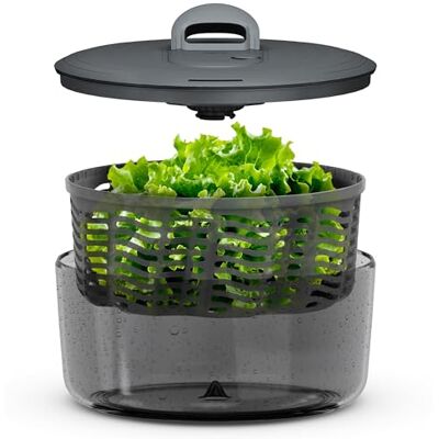 Zyliss Easy Spin slacentrifuge, groot, 6 l, koordmechanisme Zyliss Easy Spin slacentrifuge, groot, 6 l, koordmechanisme