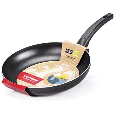 Moneta Gea pan, 28 cm, 100% gerecycled aluminium, voor elke kookplaat, inclusief inductie. Made in Italy Moneta Gea pan, 28 cm, 100% gerecycled aluminium, voor elke kookplaat, inclusief inductie. Made in Italy