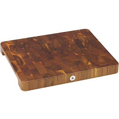 WMF XL snijplank 40 x 32 x 4 cm, acaciahout, beschadigt de messen niet, groot werkoppervlak, houtlook WMF XL snijplank 40 x 32 x 4 cm, acaciahout, beschadigt de messen niet, groot werkoppervlak, houtlook