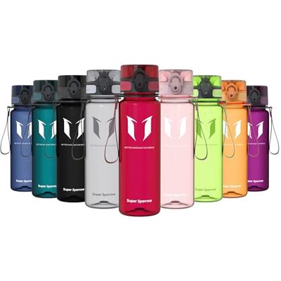 Super Sparrow Sportfles & Morsvrije Kinderfles 500ml BPA-vrij Ideale Tritan Waterfles voor Sport, Fiets, Fitness, Universiteit, Buiten Licht, Duurzaam Drinkfles Super Sparrow Sportfles & Morsvrije Kinderfles 500ml BPA-vrij Ideale Tritan Waterfles voor Sport, Fiets, Fitness, Universiteit, Buiten Licht, Duurzaam Drinkfles