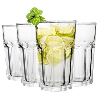 Premier Housewares Luxor glas, transparant, 9 x 9 x 14 cm Premier Housewares Luxor glas, transparant, 9 x 9 x 14 cm