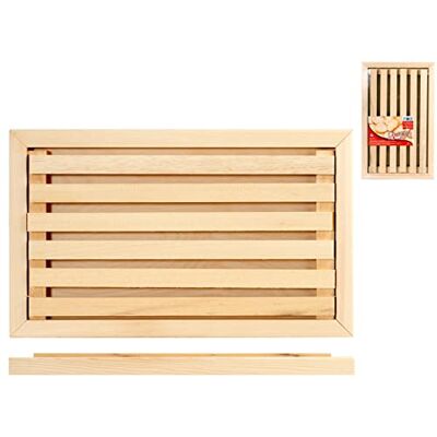 Home 8003512678646 Snijplank van hout met gratis, 39 x 23 x 3 cm, beige Home 8003512678646 Snijplank van hout met gratis, 39 x 23 x 3 cm, beige
