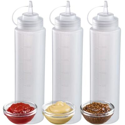 Westmark Knijpfles, nauwkeurige dosering en schone vulling van stabiele flessen met mayonaise, BBQ-saus en andere vloeistoffen, hygiënisch, BPA-vrij, 700 ml Westmark Knijpfles, nauwkeurige dosering en schone vulling van stabiele flessen met mayonaise, BBQ-saus en andere vloeistoffen, hygiënisch, BPA-vrij, 700 ml