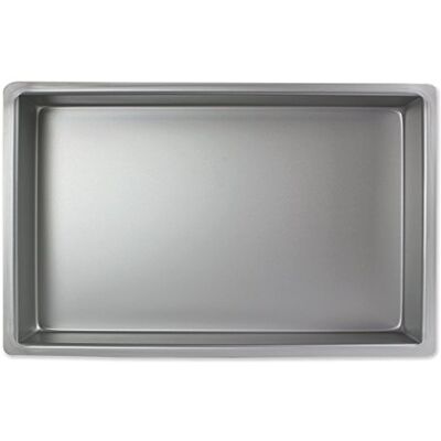 PME OBL07114 taartvorm, rechthoekig, aluminium, 17,8 x 27,9 x 10,2 cm, zilverkleurig PME OBL07114 taartvorm, rechthoekig, aluminium, 17,8 x 27,9 x 10,2 cm, zilverkleurig
