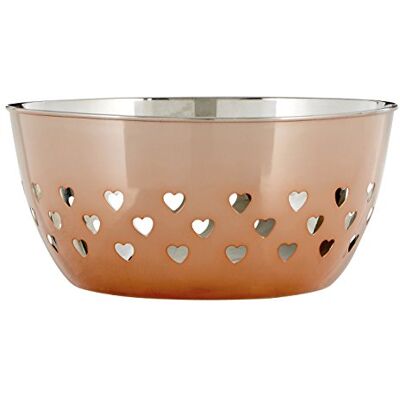 Premier Housewares Schaal met hart, roségoud Premier Housewares Schaal met hart, roségoud