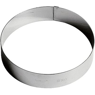 Gobel 865120 Cirkel uitsteekvorm roestvrij staal hoogte 3,5 cm Ø 16 cm Gobel 865120 Cirkel uitsteekvorm roestvrij staal hoogte 3,5 cm Ø 16 cm