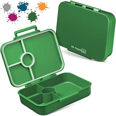 My Vesperbox Bia Bento Box voor kinderen, waterdichte en extreem robuuste lunchbox, brandweerman Sam broodtrommel, ideaal voor kleuterschool en school (groen) My Vesperbox Bia Bento Box voor kinderen, waterdichte en extreem robuuste lunchbox, brandweerman Sam broodtrommel, ideaal voor kleuterschool en school (groen)