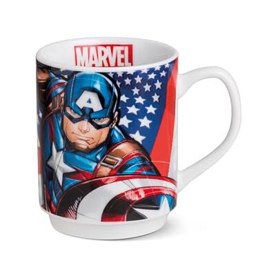 Egan Marvel Capitan America stapelbare beker, 350 ml Egan Marvel Capitan America stapelbare beker, 350 ml