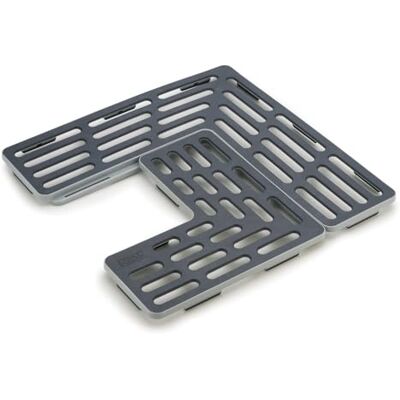 Joseph Joseph Sink Saver Verstelbare beschermingsmat voor keukenspoelbak grijs Joseph Joseph Sink Saver Verstelbare beschermingsmat voor keukenspoelbak grijs